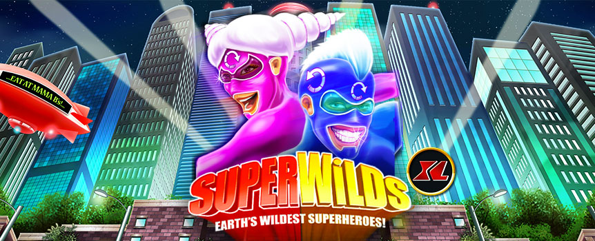 
More powers and more rewards swarm Super Wilds XL. Play this pokie for wins and free spins!

